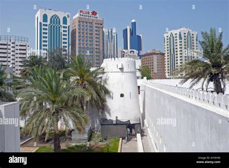 Qasr Al Hosn Fortress In Abu Dhabi Capital Of The United Arab Emirates