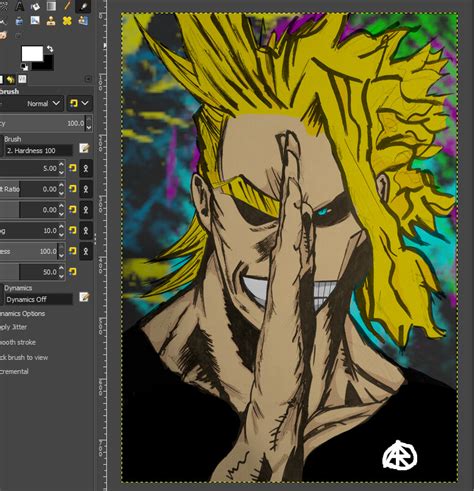 Artstation All Might Small Might