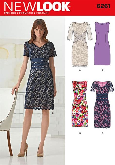 Sheath Dress Pattern Dress Women Dress Sewing Patterns Dress Patterns