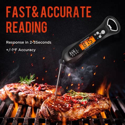 Fast Accurate Digital Food Thermometer Review BBQ Thermo Hub