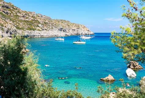 Grèce Les 10 Plus Belles Plages De Lîle De Rhodes