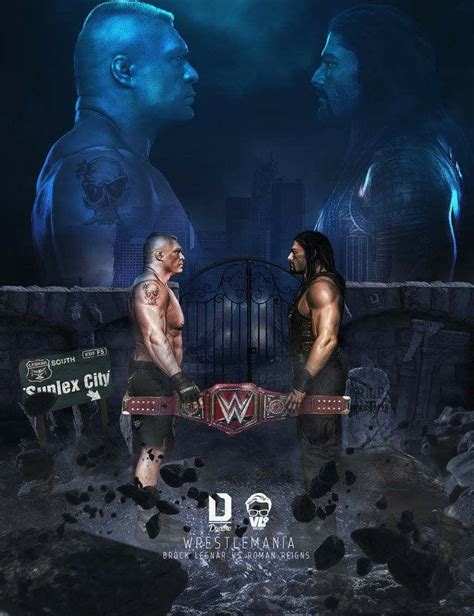 Roman Reigns Vs Brock Lesnar Wallpapers Wallpaper Cave