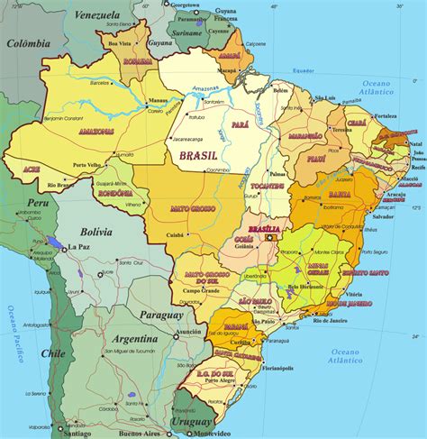 Mapa Do Brasil