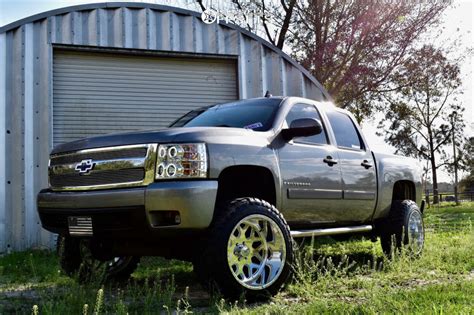 2007 Chevrolet Silverado 1500 With 22x14 73 American Force Flux Ss And