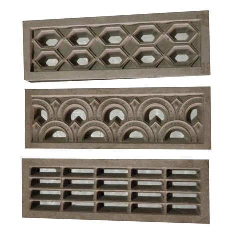 Rubber Jali Mould For Industrial Capacity 0 10 Ton Day At Rs 500