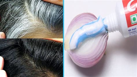 White Hair To Black Hair Naturally In Just 4 Minutes Permanently 100