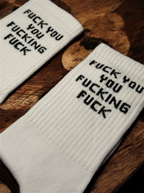 Fuck Off Set Socks Box Swear Sock Funny Rude Quirky Hilarious