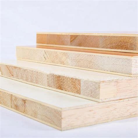 Laminated Wood 38mm Thickness Okoume Pine Ash Veneer Block Board For