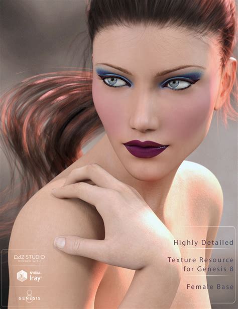 Genesis 8 Female Texture Merchant Resource- Light Skin | Daz 3D