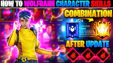 HOW TO WOLFRAHH CHARACTER SKILL COMBINATION 2023 BR RANK HEADSHOT