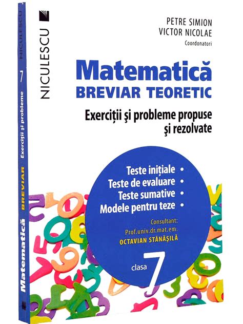 Matematica Clasa A A Breviar Teoretic Exercitii Si Probleme