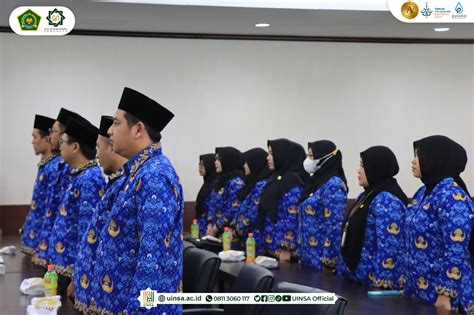 14 Asn Pppk Uinsa Resmi Dilantik Dan Terima Sk Pengangkatan Uinsa