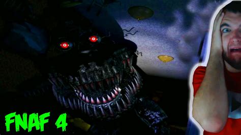 Secret Night In Five Nights At Freddys 4 Fnaf 4 Official Gameplay Scary Jumpscares Youtube