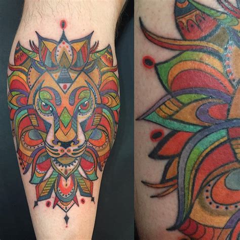 75 Dazzling Stained Glass Tattoo Ideas Nothing Less Than A Work Of Art