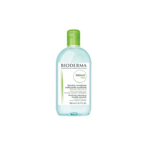 Bioderma Sébium H2o Solution Micellaire Nettoyante Purifiante 500ml Douniapharm