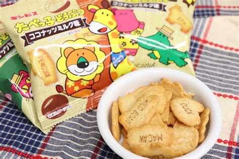 GINBIS Tabekko Dobutsu Coconut Milk Flavor 5 Rounds Has A Savory