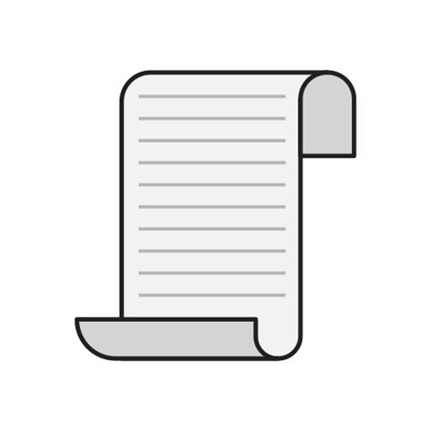 Document Vector Stall Lineal Color Icon