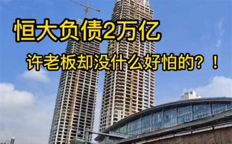 今年最讽刺的事14亿人要救恒大？负债2万亿，许老板为何一点不慌 哔哩哔哩