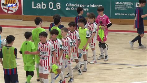 Resum Covisa Manresa FS Barça Divisió d Honor Aleví Futbol Sala