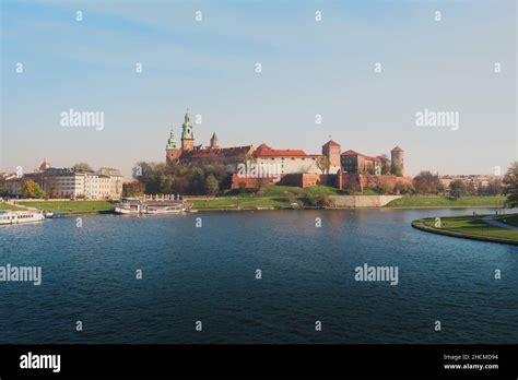 Wawel Castle Skyline Krakow Poland Stock Photo Alamy