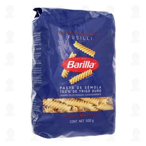 Pasta Barilla Fusilli 500 Gr