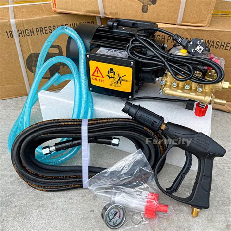 Heavy Duty Grade 180 High Quality Copper High Pressure Car Washer Jet Sprayer Set Cuci Kereta