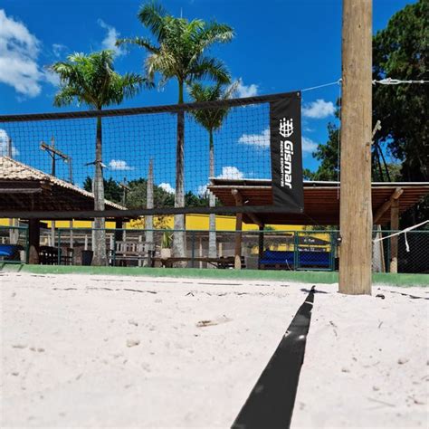 Rede Multisport Pro Beach Tennis Futevôlei Vôlei de Praia Preta