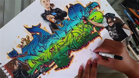 Graffiti Wild Style Tutorial Graffiti Step By Step 2017 Youtube