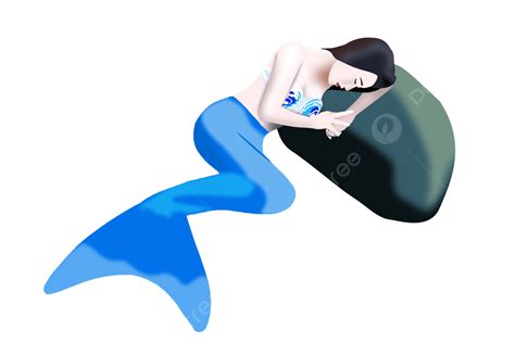 Sirena Del Día Mundial De Los Océanos Png Día Mundial Del Océano Sirena Belleza Png Y Psd