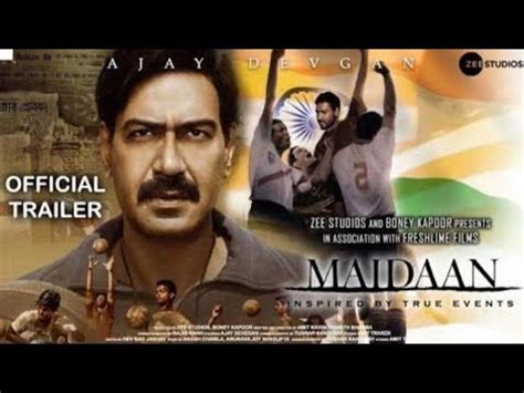 Maidan Official Teaser Ajay Devgn Amit Sharma Boney Kapoor Youtube