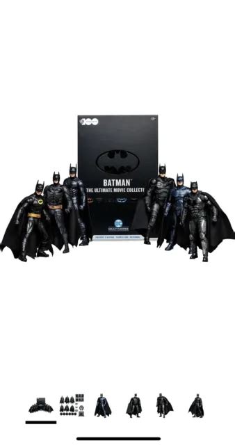 MCFARLANE TOYS DC Multiverse Batman Ultimate Movie Collection 6 Pack