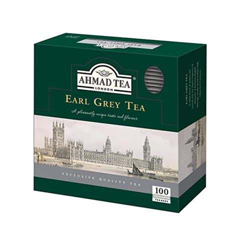 Buy Ahmad Tea Earl Grey 100 Tea Bag Online South Asian Central