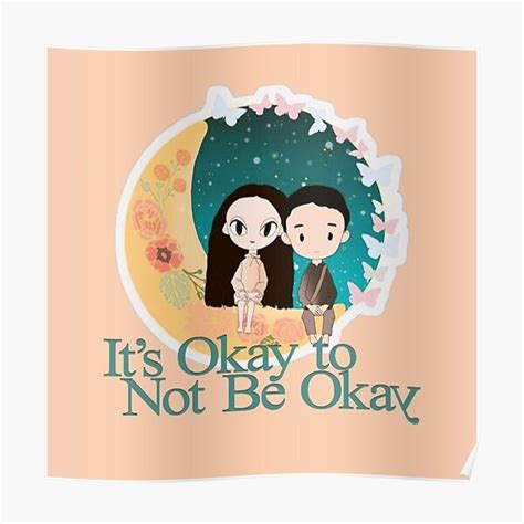 Its Okay To Not Be Okay Poster For Sale By Akashpandey Redbubble