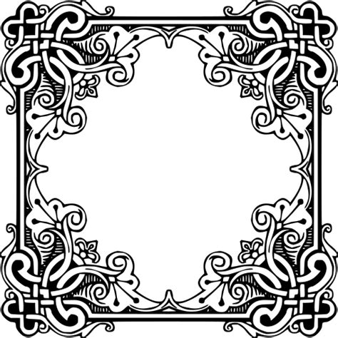 SVG Ornamental Esquina Decorativo Imagen E Icono Gratis De SVG