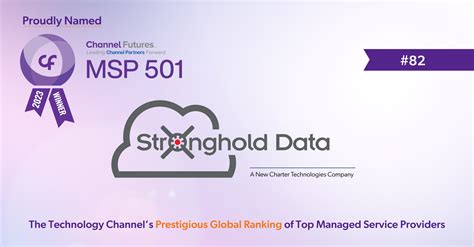 Stronghold Data Named To Channel Futures 2023 Msp 501 Ranked 82 In