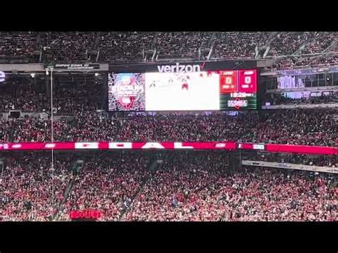 New Jersey Devils Stadium Series Goal Horn Live With Live Band YouTube