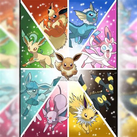 Eeveelution Pokémon Image By Tom Higgins 4135623 Zerochan Anime