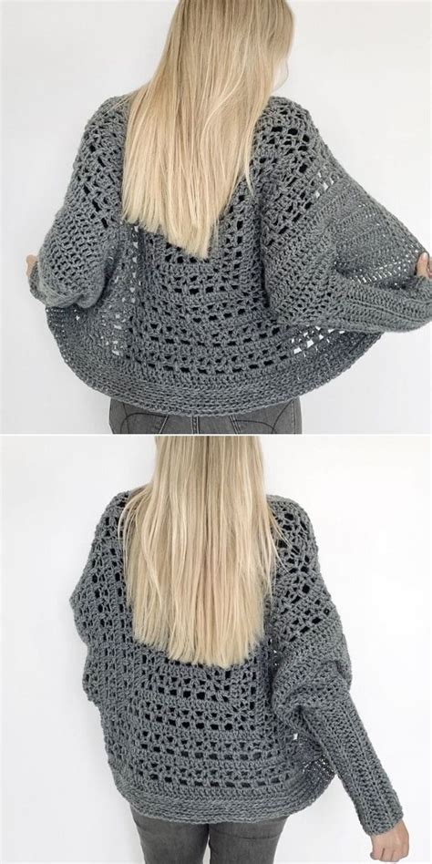 Easy Crochet Shrugs For Women For Extra Coziness And Style Easy