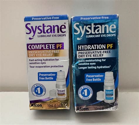 Systane Lubricant Complete Pf Hydration Pf Eye Drops Exp 032025