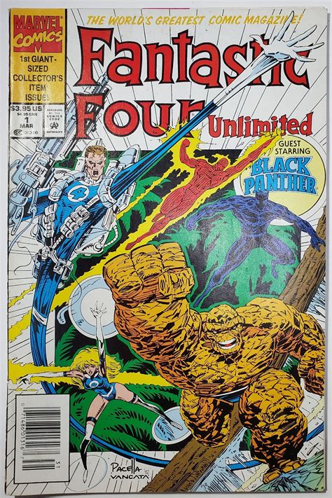 Fantastic Four Unlimited Newsstand Edition Vg Fn Comic