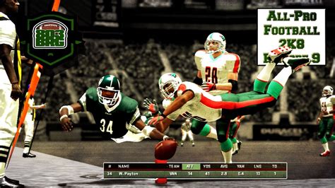 Beast Mode All Pro Football 2k8 Season Mode Ep 9 Youtube