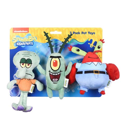 Nickelodeon Spongebob Squarepants Piece Squidward Plankton And Krabs