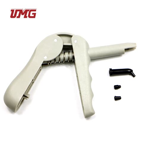 Dental Plastic Composite Syringe Gun And Tips China Silicone Dental