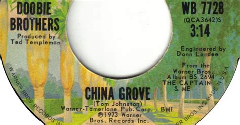 The Doobie Brothers ‘china Grove Admit It You Dont Know The Lyrics