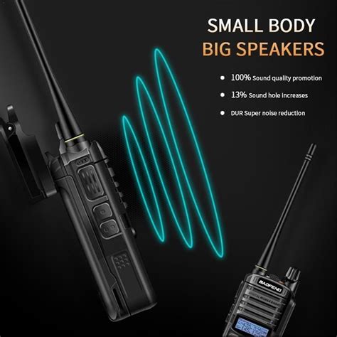 Baofeng Uv R Plus Ip Waterproof Uhf Vhf Walkie Talkie W Two Way