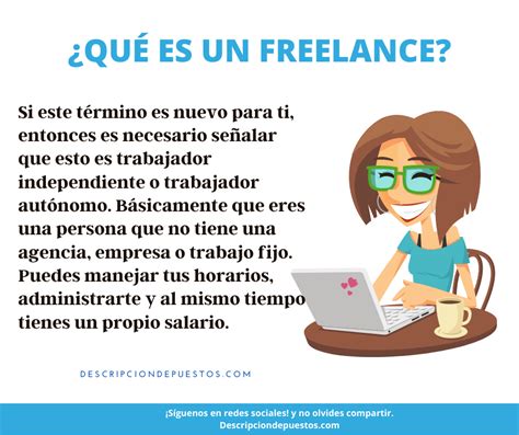 Descripci N De Puestos De Un Freelance Gu A Y Ejemplo