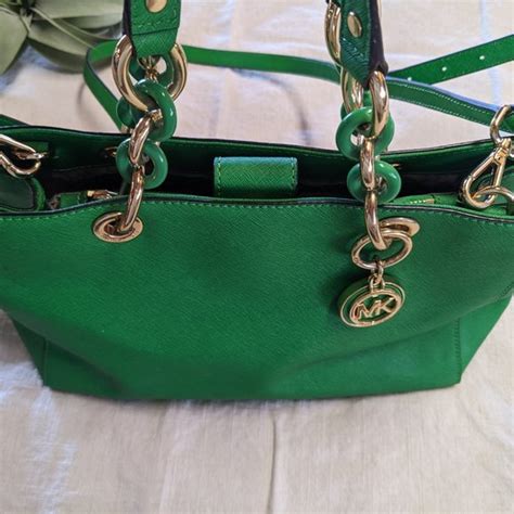 Michael Kors Bags Emerald Green Michael Kors Handbag Poshmark