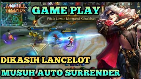 Dikasih Hero Favorit Musuh Auto Surrender Mobile Legends Bangbang