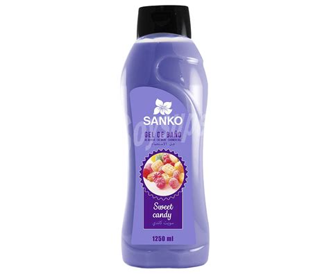 Sanko Sanko Gel de baño o ducha con aroma a caramelos para todo tipo