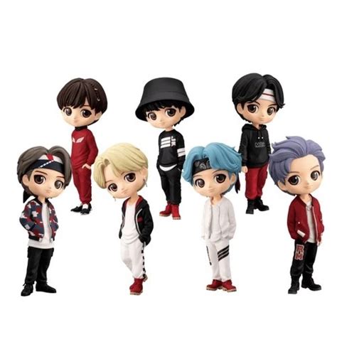 BANPRESTO SET BTS JUNG KOOK V JIMIN J HOPE SUGA JIN RM MIC DROP